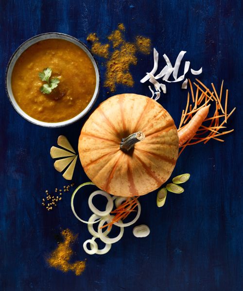 Albert Heijn Excellent soepen food styling photoshoot by Sander de Ponti and Tobias Reymond foto/film