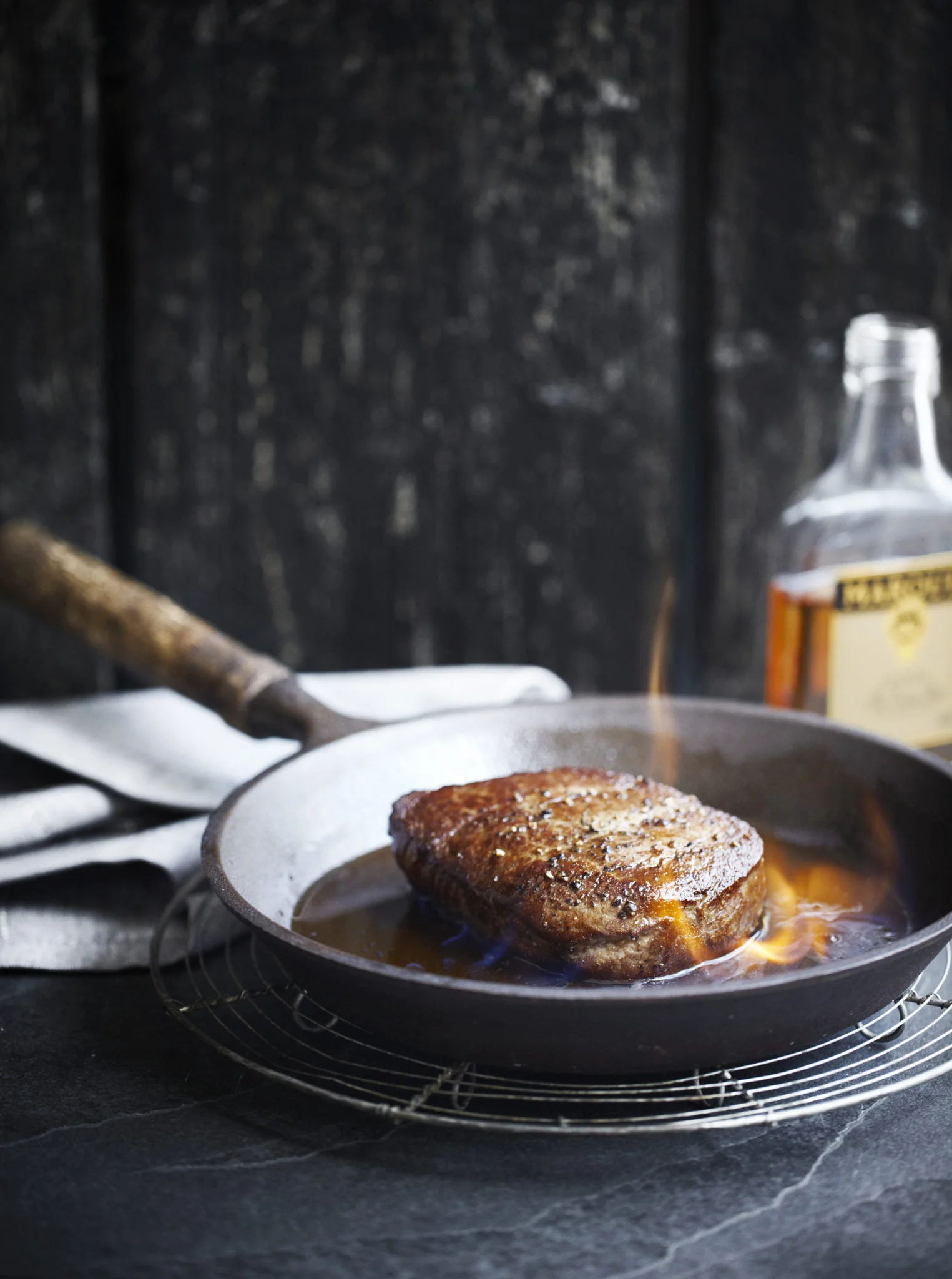 De perfecte steak food styling photoshoot by Sander de Ponti and Saskia van Osnabrugge