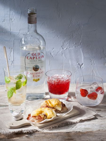 Gall & Gall liquids and food styling photoshoot by Sander de Ponti and Rob van der Vet