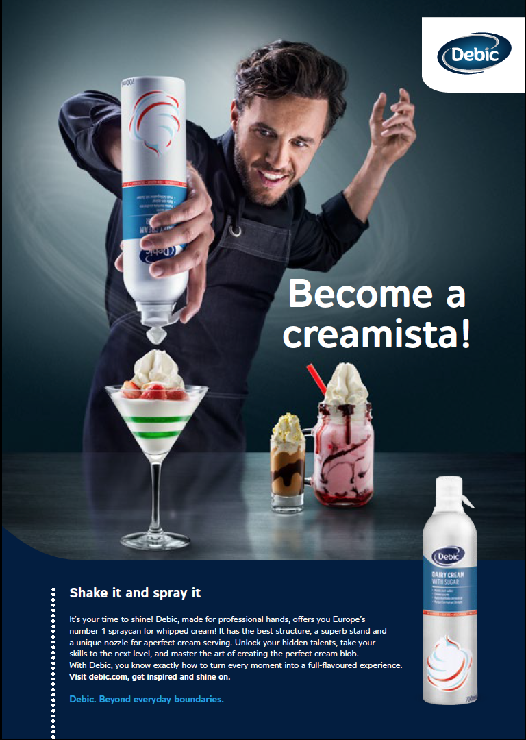 Debic food styling photoshoot by Sander de Ponti and Kasper van 't Hoff