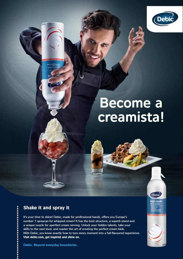 Debic food styling photoshoot by Sander de Ponti and Kasper van 't Hoff