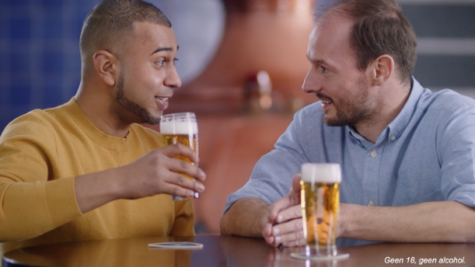 Bavaria water beer food styling commercial shoot by Sander de Ponti