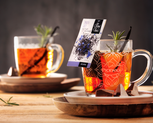 Pickwick liquids and food styling photoshoot by Sander de Ponti and Pop Creative Agency