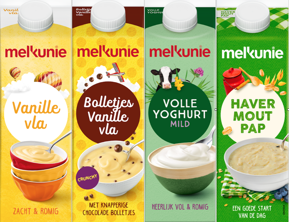 Melkunie liquids and food styling photoshoot by Sander de Ponti and Tobias Reymond foto/film