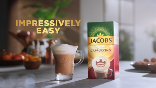 Jacobs coffee food styling commercial shoot by Sander de Ponti