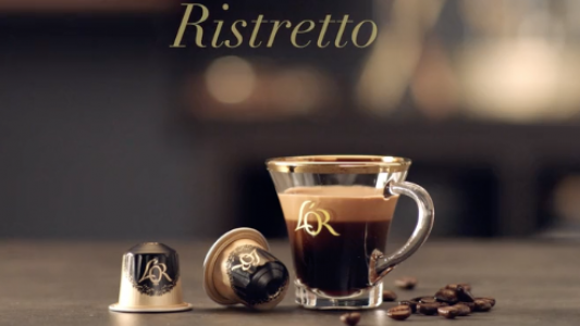 L'or ristretto food styling commercial shoot by Sander de Ponti