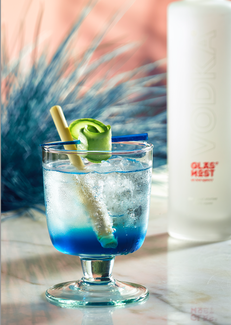 Glasnost liquids and food styling photoshoot by Sander de Ponti and Tobias Reymond Foto/Film