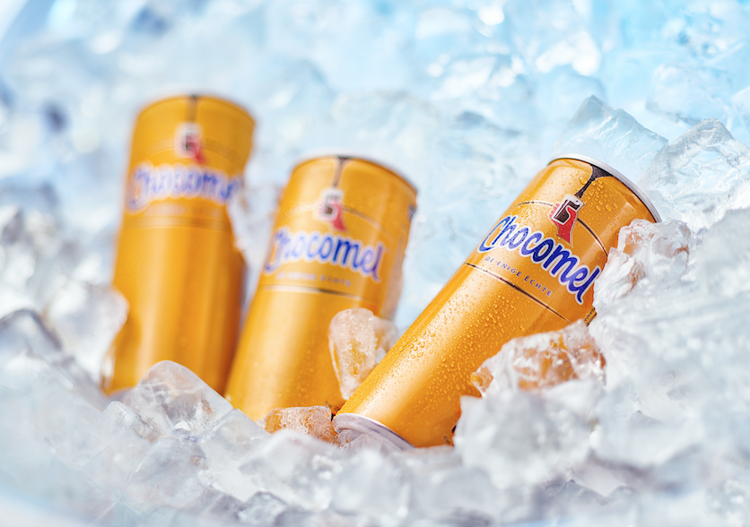 Chocomel liquids and food styling photoshoot by Sander de Ponti and Wilkin's