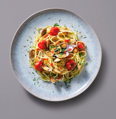 Foodstyling Palmer Servies photoshoot by Sander de Ponti and Jan Schartman