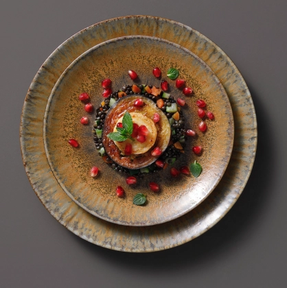 Foodstyling Palmer Servies photoshoot by Sander de Ponti and Jan Schartman