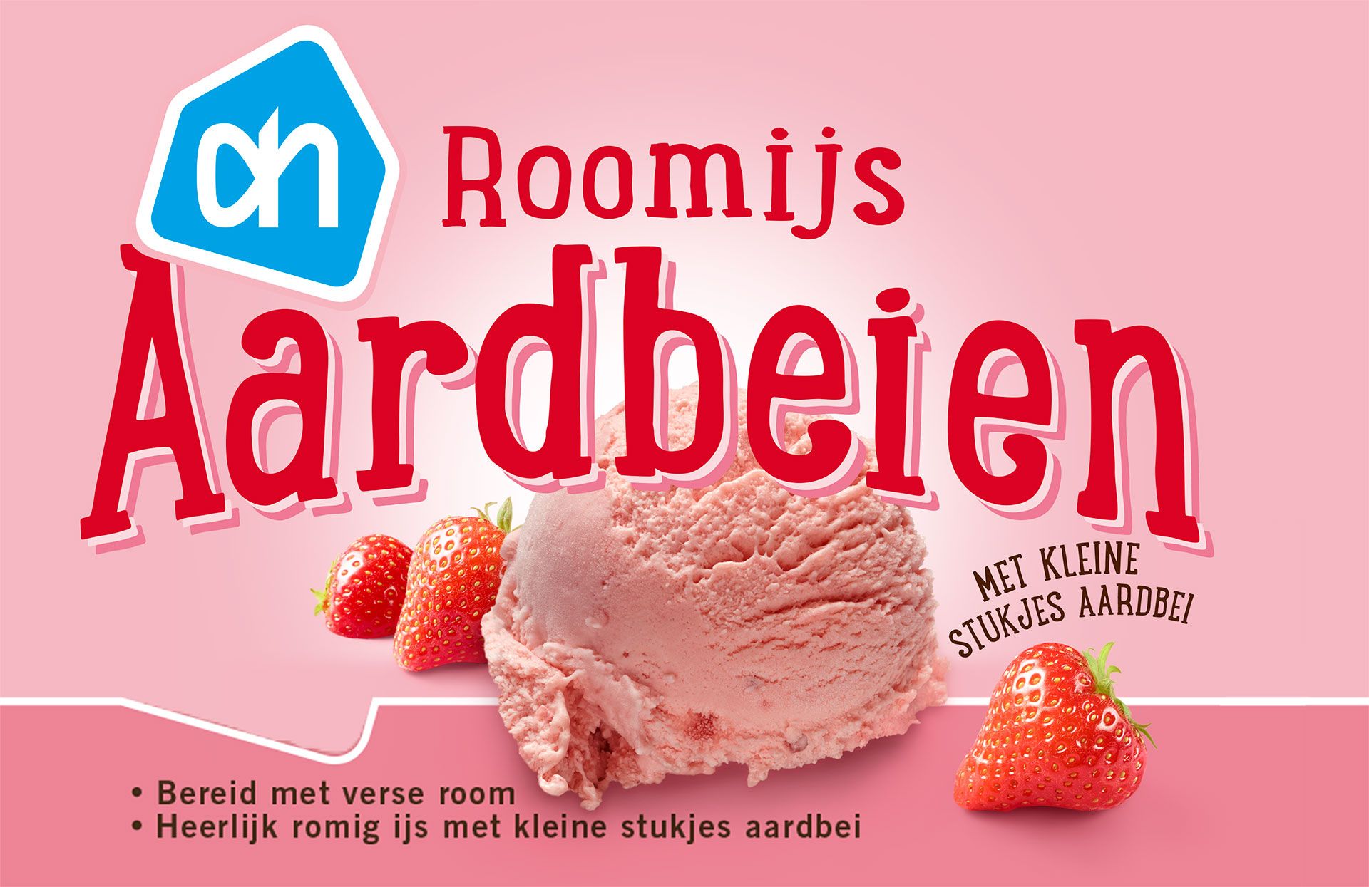 Albert heijn ijs food styling photoshoot by Sander de Ponti and Tobias Reymond foto/film